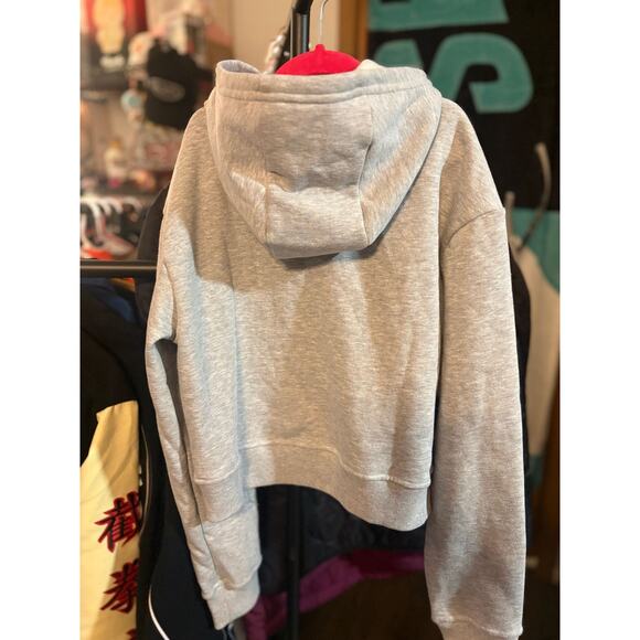 SZ L (12) - The North Face Girls Fleece Cropped Hoodie - NWT - Picture 2 of 2